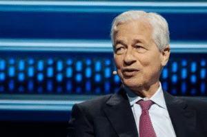JPMorgan institutional crypto trading discussed by CEO Jamie Dimon at industry event