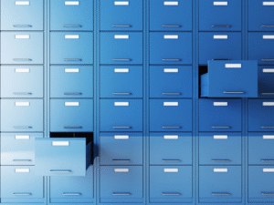 Abstract illustration representing the California DROP data deletion tool and centralized control over data brokers