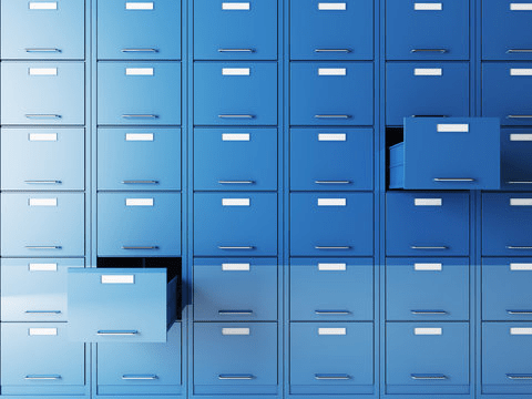 Abstract illustration representing the California DROP data deletion tool and centralized control over data brokers