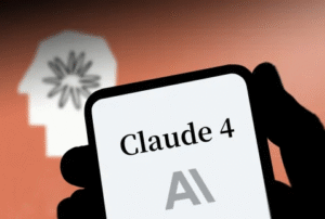 Claude 4 AI agent interface representing enterprise file management and autonomous productivity workflows