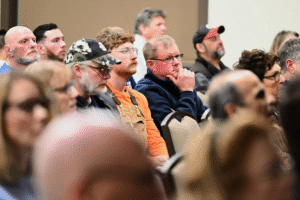 Residents attend town hall meeting opposing proposed data center development
