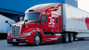 Kodiak autonomous self-driving truck developed for scalable commercial freight operations