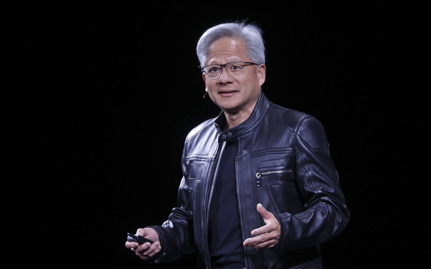 Senior technology executive presenting Nvidia Rubin architecture for next-generation AI computing at CES 2026