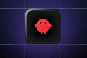 Red cartoon-style AI assistant icon representing OpenClaw and self-organizing AI systems